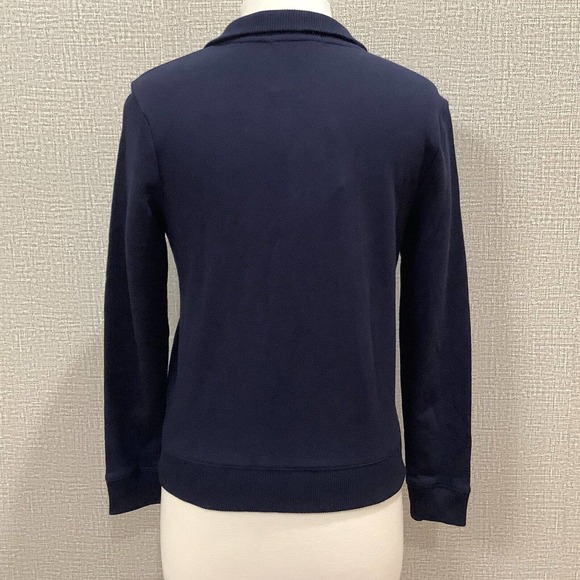 Ralph Lauren Womens Petite Casual Jacket Snap Up Navy Blue sz PS - Picture 3 of 9